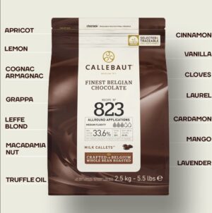 CALLEBAUT FINEST BELGIAN MILK CHOCOLATE CALLETS 32% - Image 1