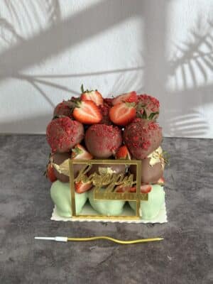 CHOCOLATE STRAWBERRY CAKE (CUSTOM MADE) - Image 2